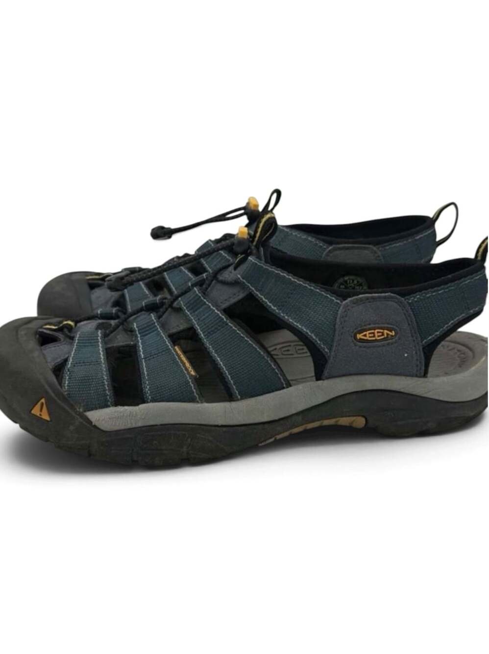 KEEN Newport H2 Mens 11.5 Navy Blue Waterproof Hiking Water Sandals Outdoor